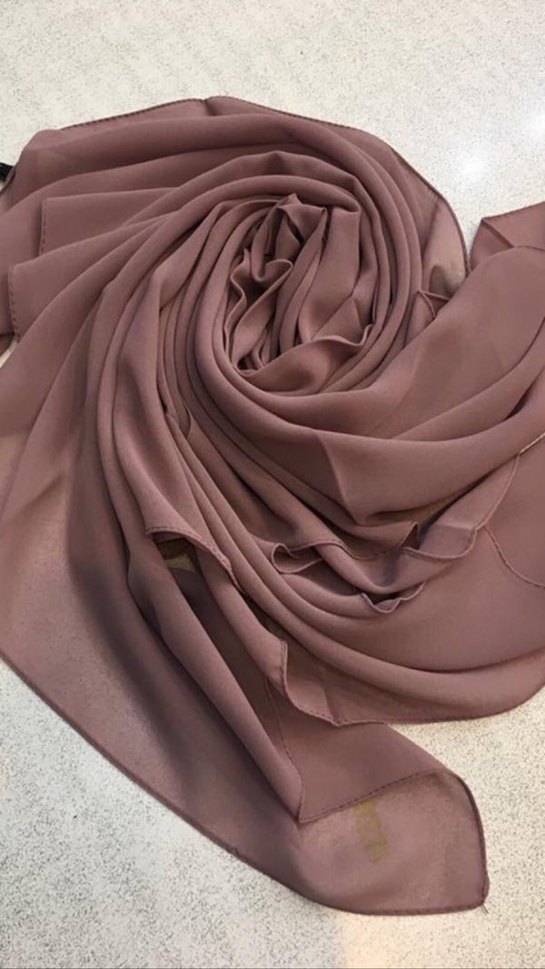 Lavender blush shawl